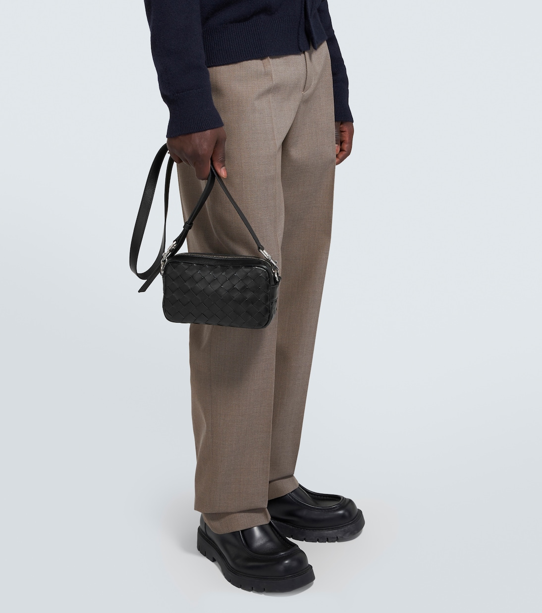 Sac à bandoulière Mini en cuir intrecciato | Bottega Veneta