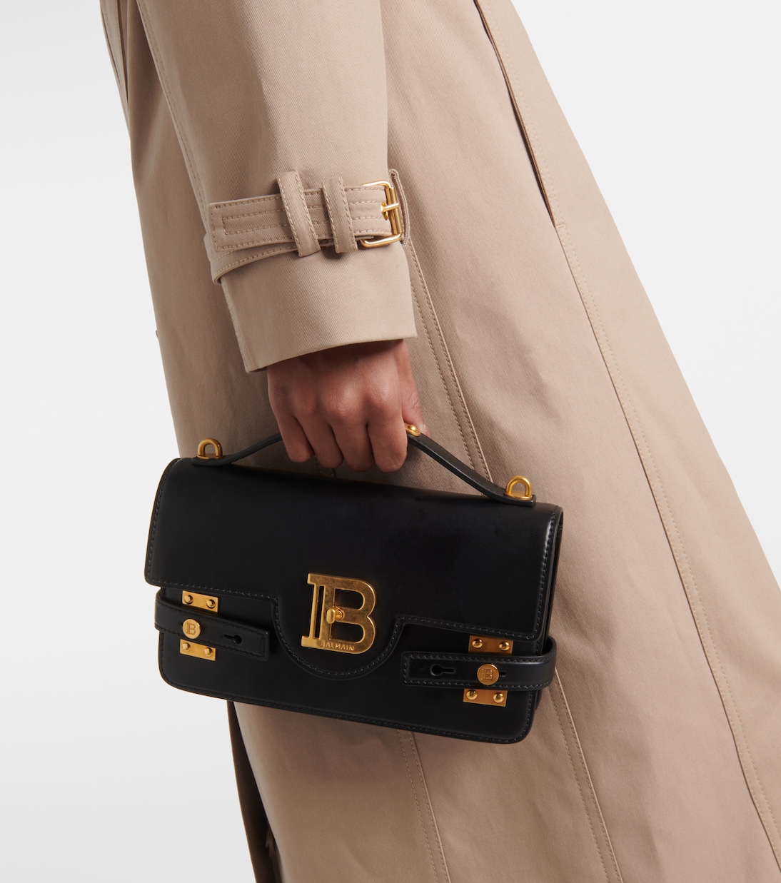 Trench in twill di cotone | Balmain