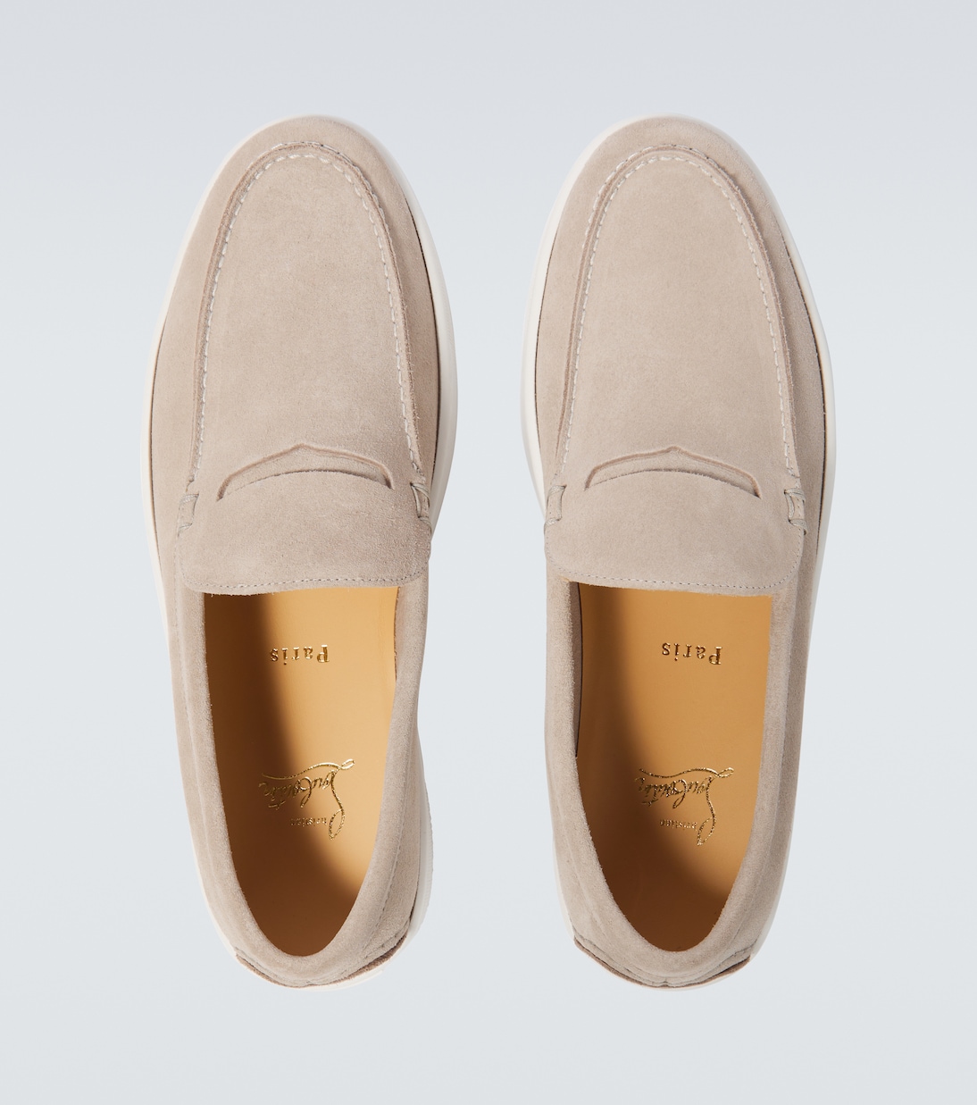 Slip-Ons Paqueboat aus Veloursleder | Christian Louboutin