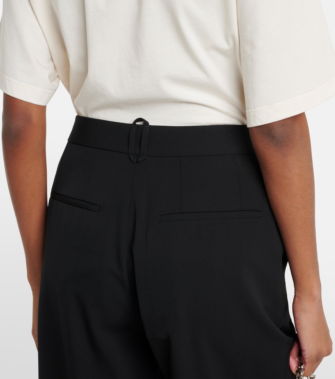 Pantaloni regular in misto lana | Stella McCartney