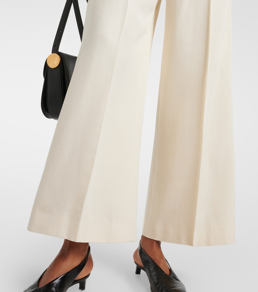 Pantalon ample à taille haute | Jil Sander