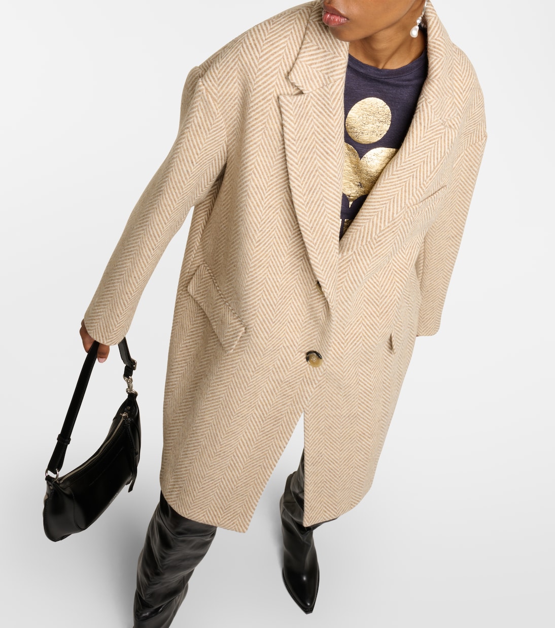 Limiza checked wool coat | Marant Etoile