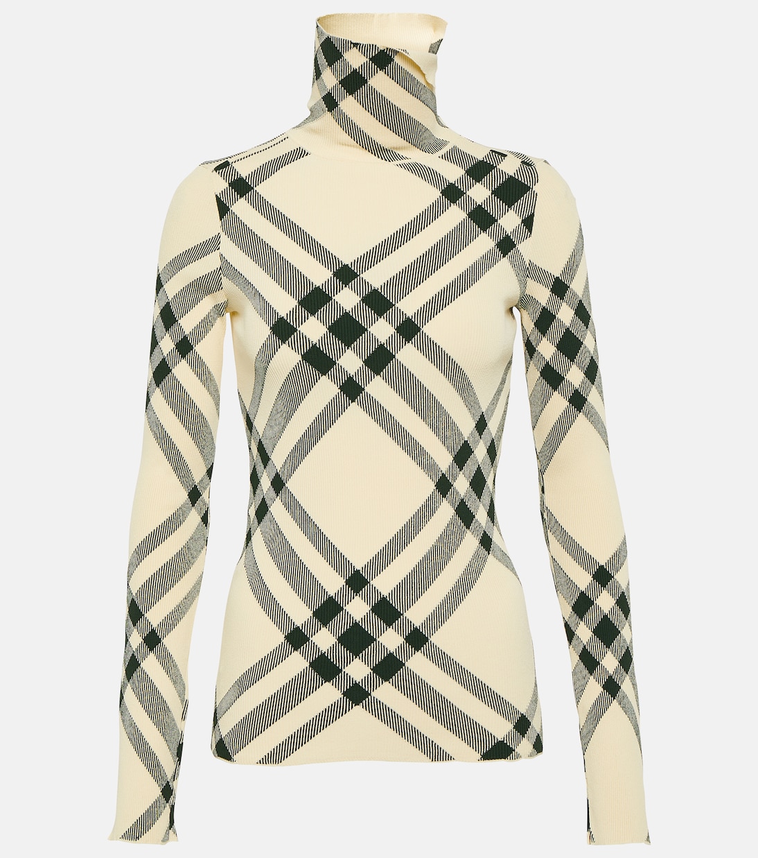 Burberry Check turtleneck sweater | Burberry