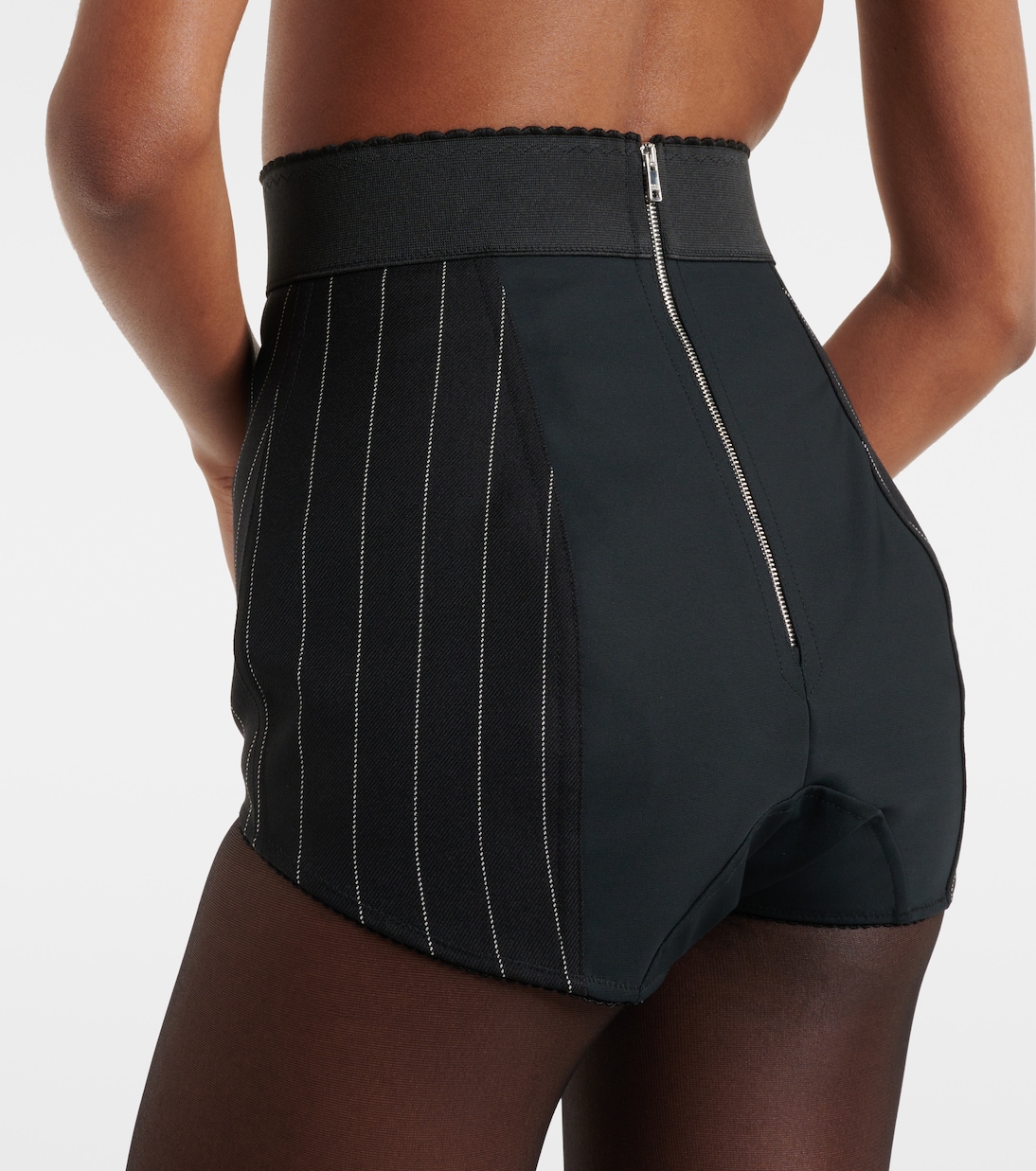 Short rayé en laine mélangée | Dolce&Gabbana