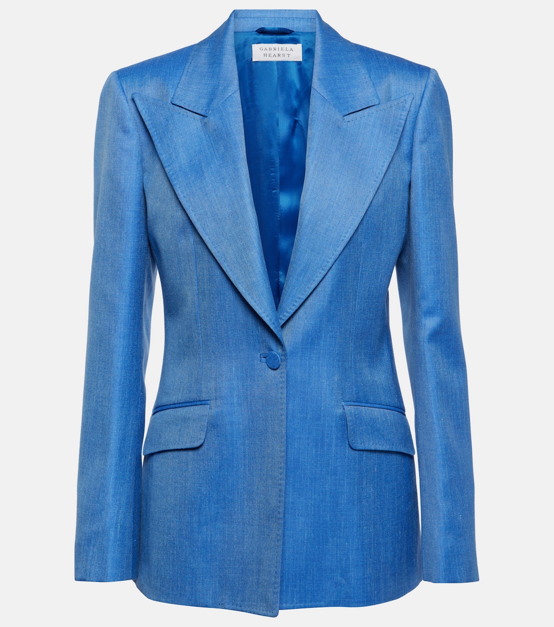 Blazer Leiva en laine, soie et lin | Gabriela Hearst