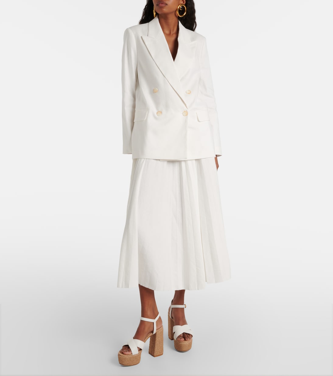 Leather platform sandals | Gianvito Rossi