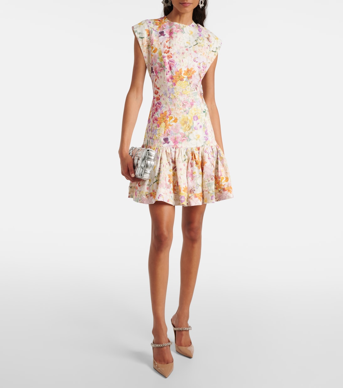 Robe Harmony en lin à fleurs | Zimmermann