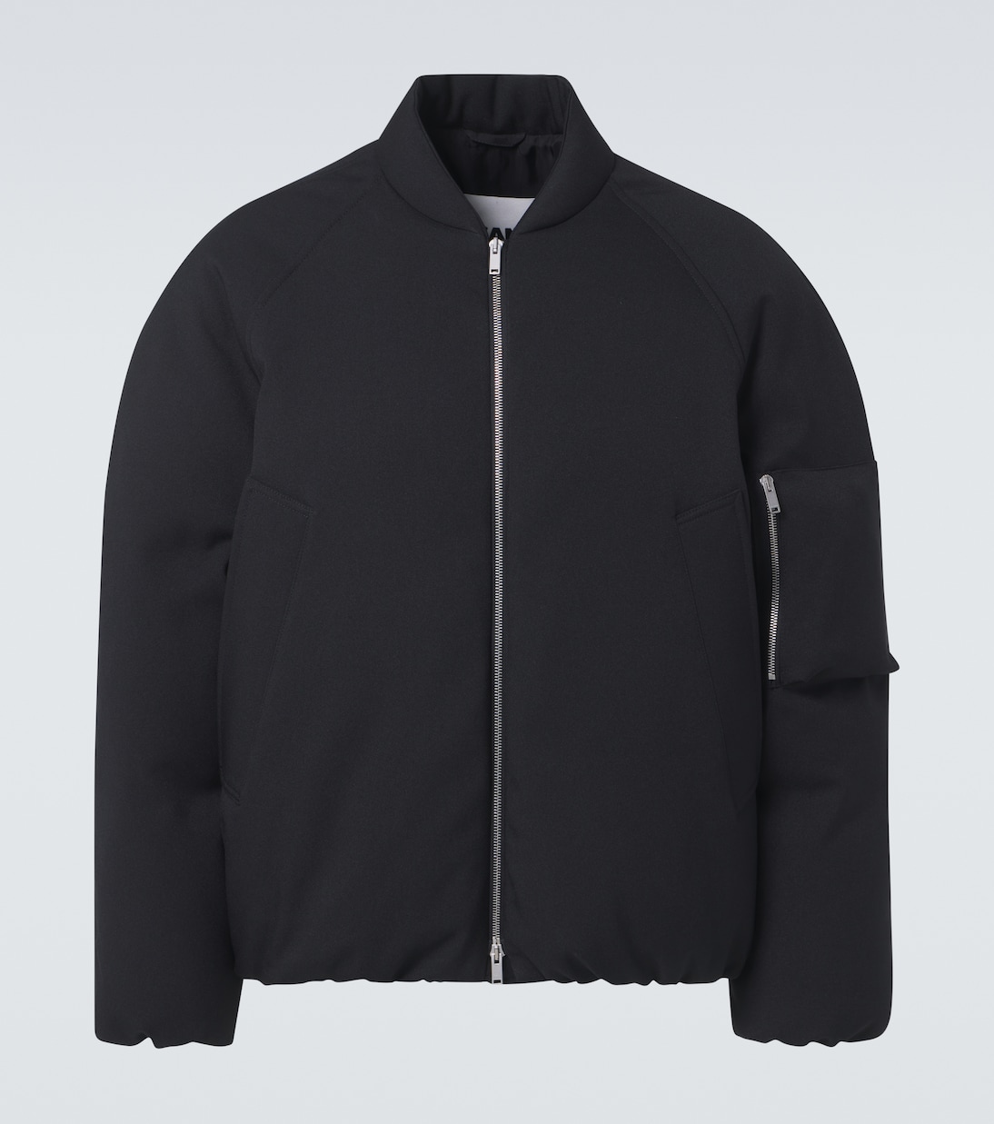 Chaqueta de plumas oversized de gabardina | Jil Sander