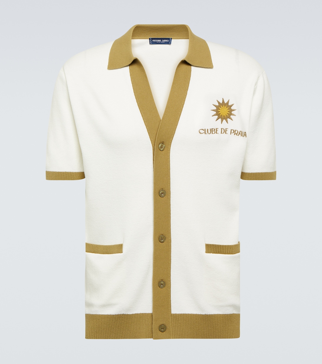 Cárdigan Club de Praia Romero de algodón | Frescobol Carioca