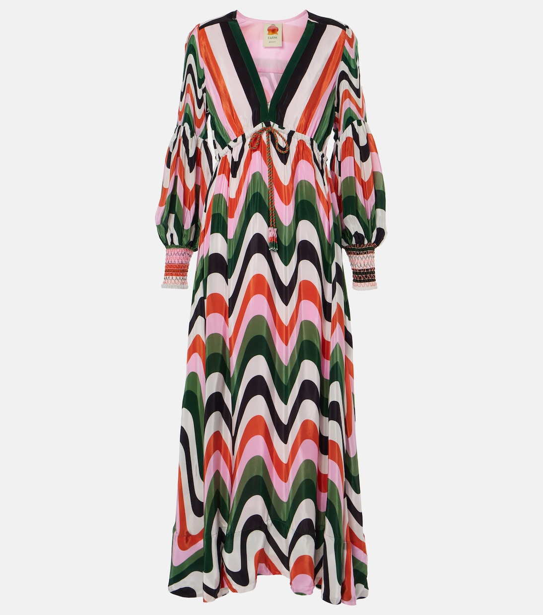 Bedrucktes Maxikleid | Farm Rio
