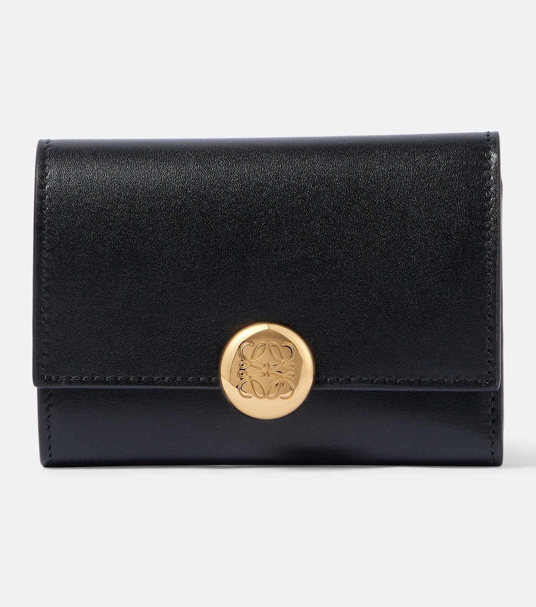 Pebble leather wallet | Loewe