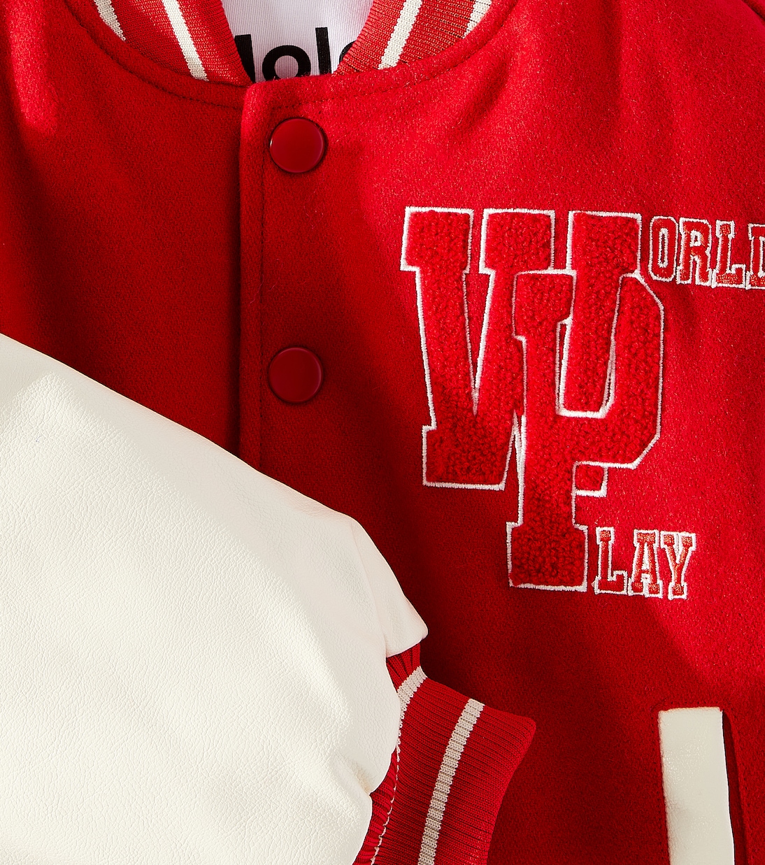 Hani wool-blend varsity jacket | Molo