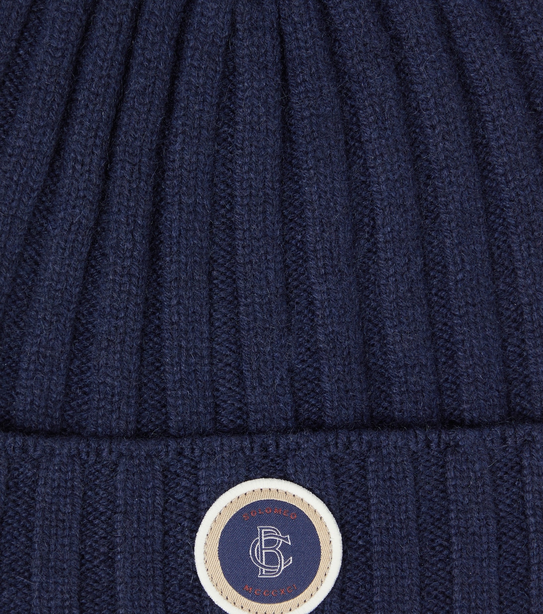 Berretto in maglia di cotone a coste | Brunello Cucinelli Kids
