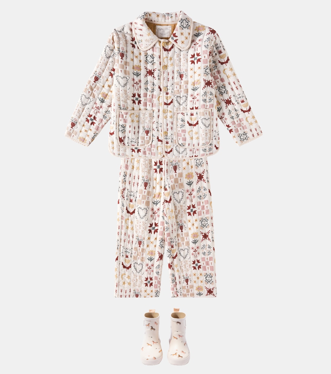 Printed rain boots | Rylee + Cru