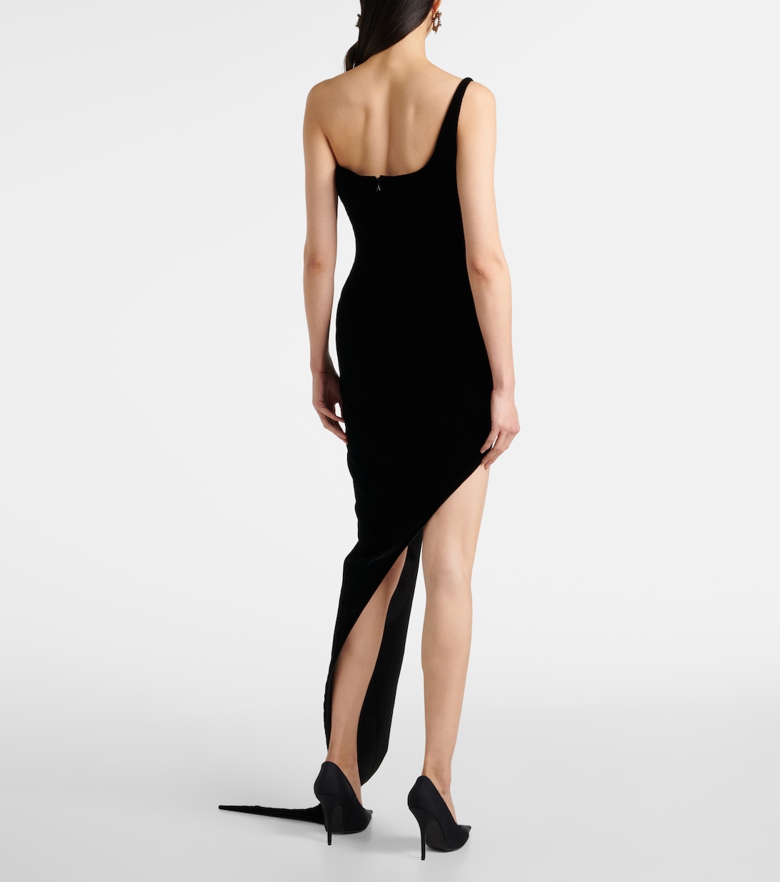 Minikleid Spiky aus Samt | Mugler