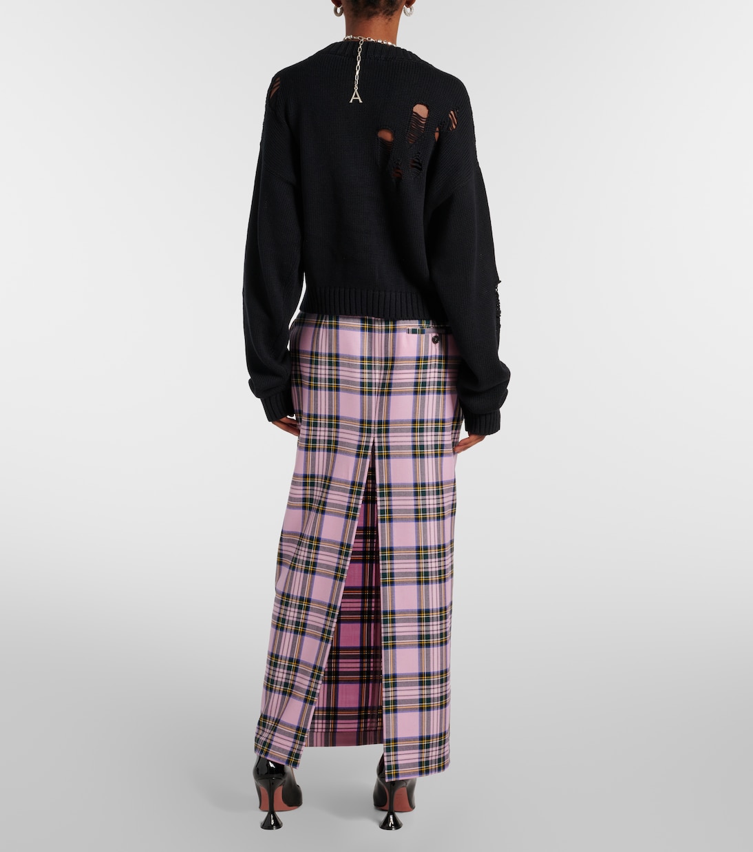 Cardigan in cotone e cashmere | Area