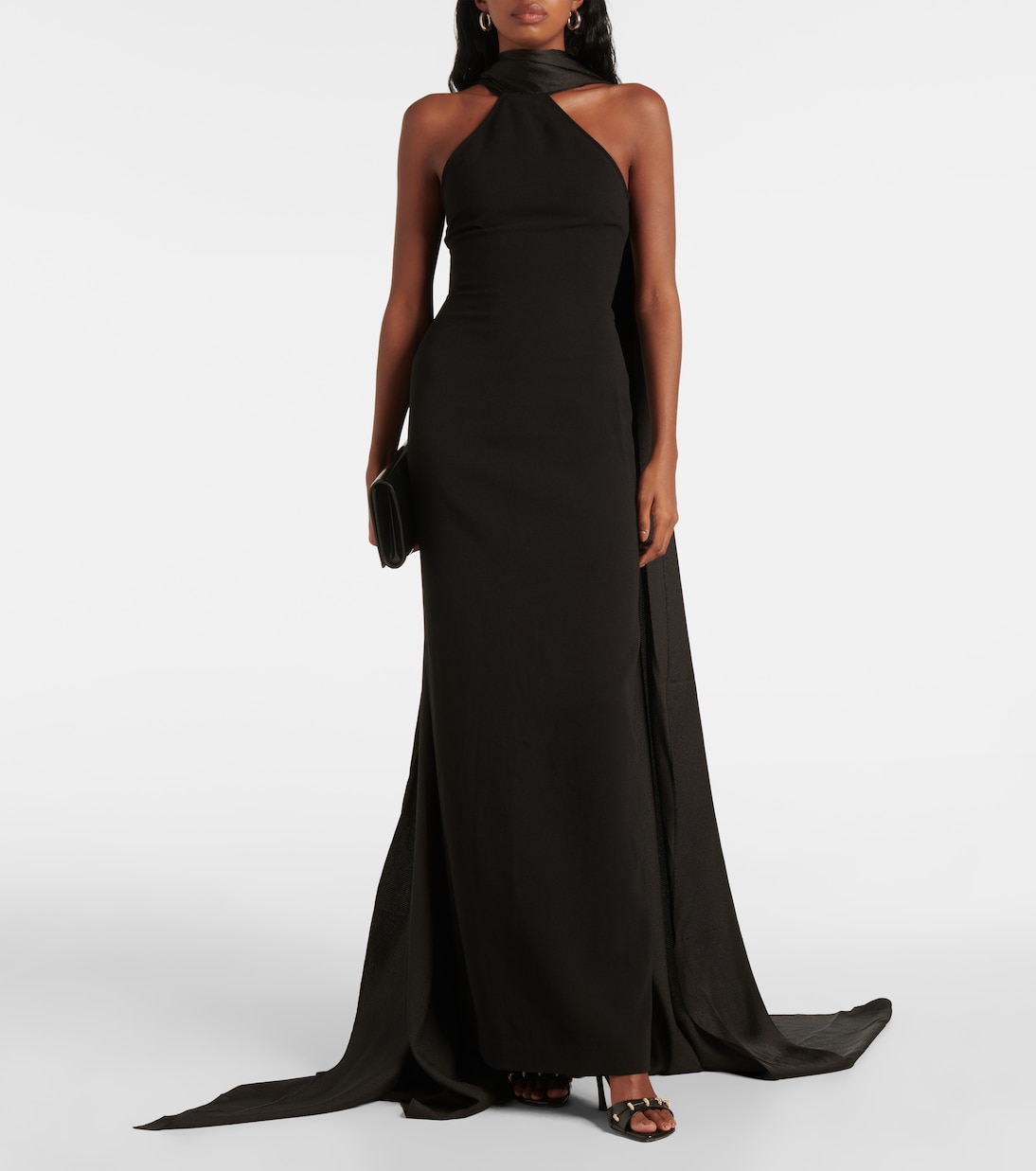 Robe Ophelia mit Satin | Solace London