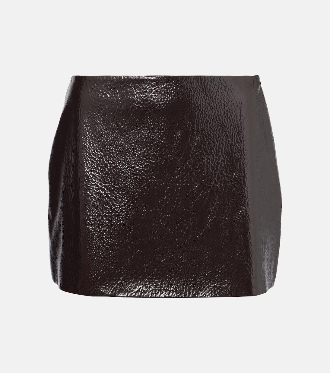 Mini-jupe Mary en cuir synthétique | The Frankie Shop