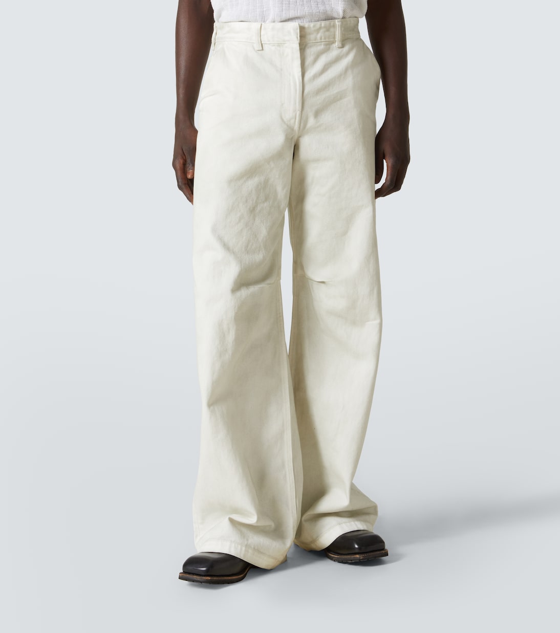 Jeans Dem a gamba larga e vita media | Entire Studios