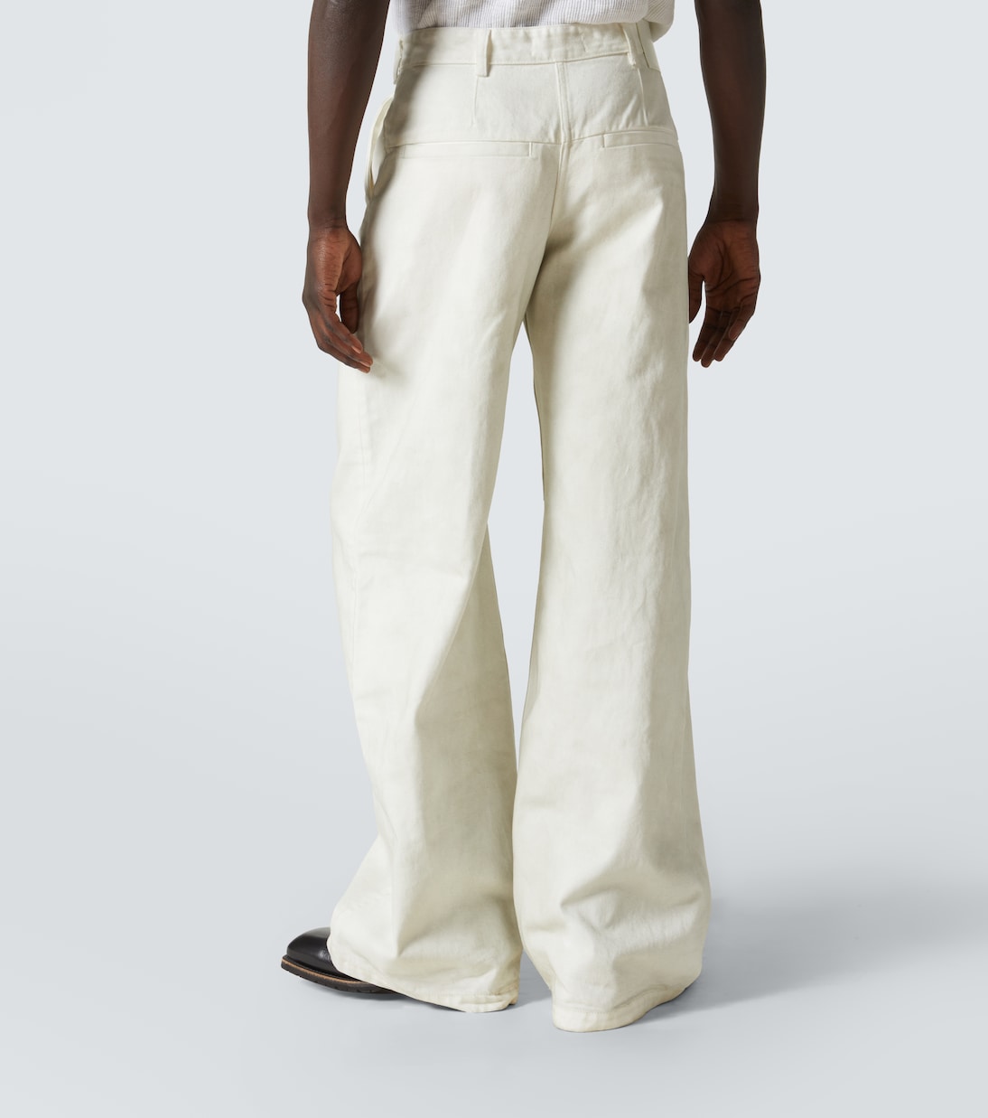 Jeans Dem a gamba larga e vita media | Entire Studios
