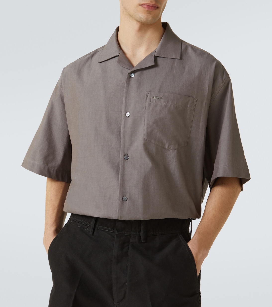 Hemd aus Baumwoll-Gabardine | Ami Paris