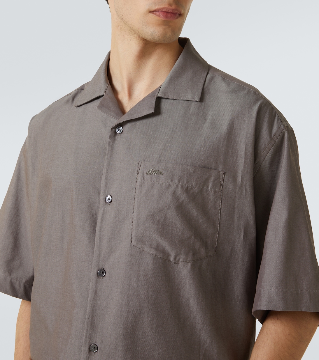 Hemd aus Baumwoll-Gabardine | Ami Paris
