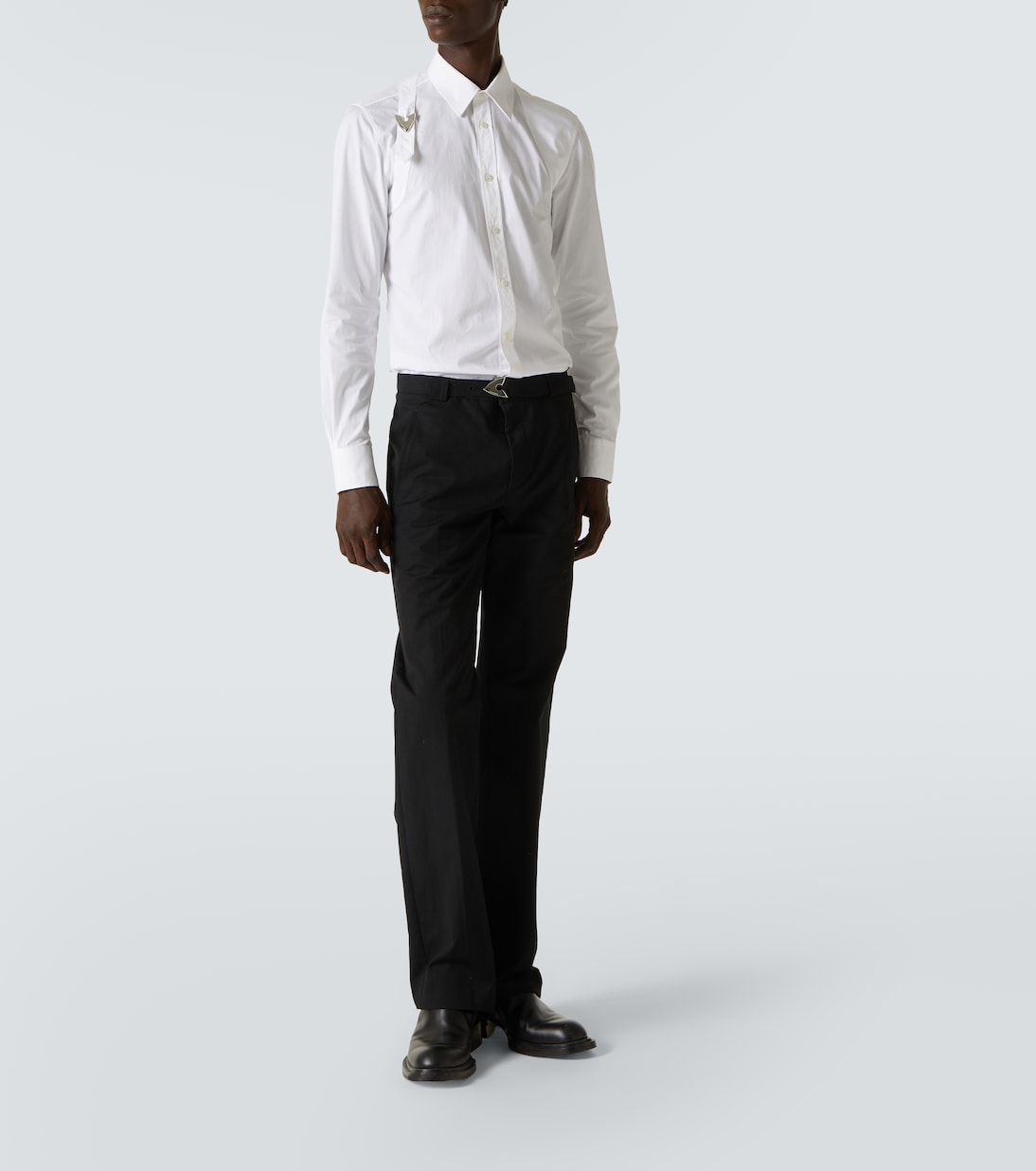 Gerade Hose Arrow aus einem Baumwollgemisch | McQueen