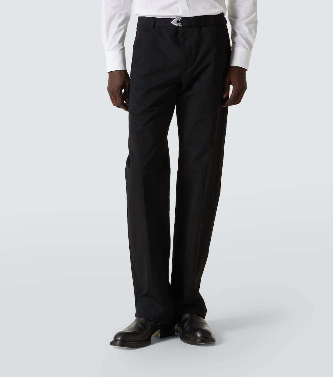 Gerade Hose Arrow aus einem Baumwollgemisch | McQueen