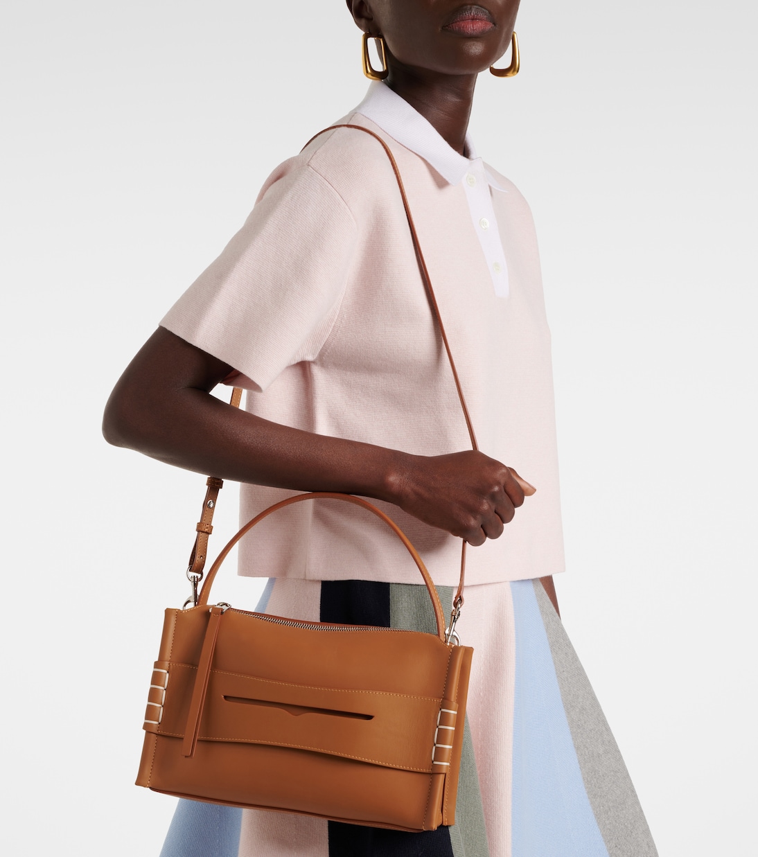 Borsa a spalla Loafer in pelle | JW Anderson