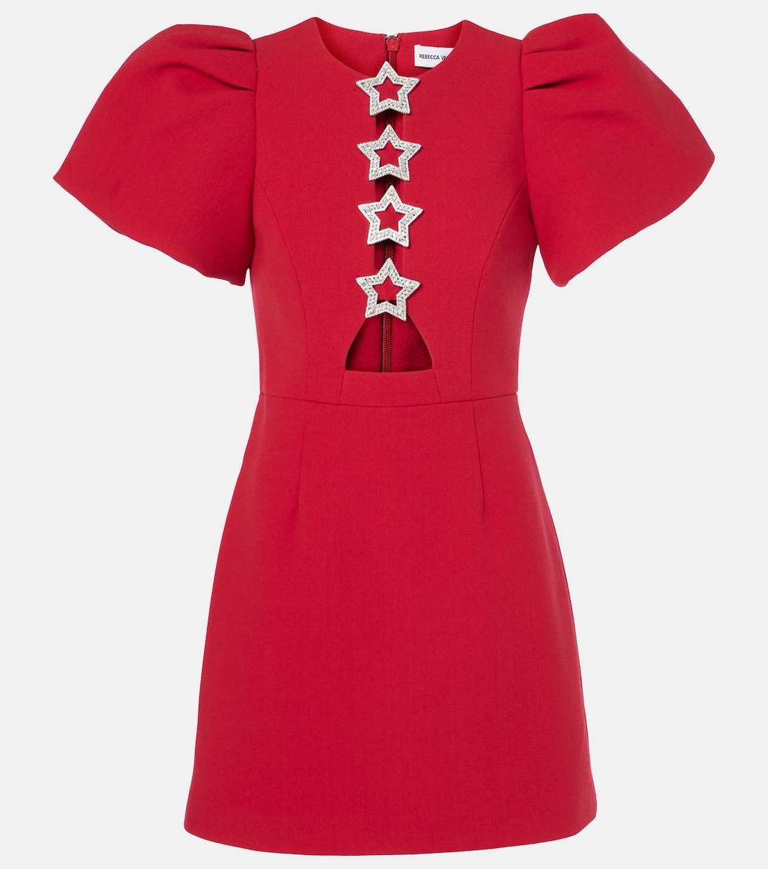 Akari puff-sleeve minidress | Rebecca Vallance