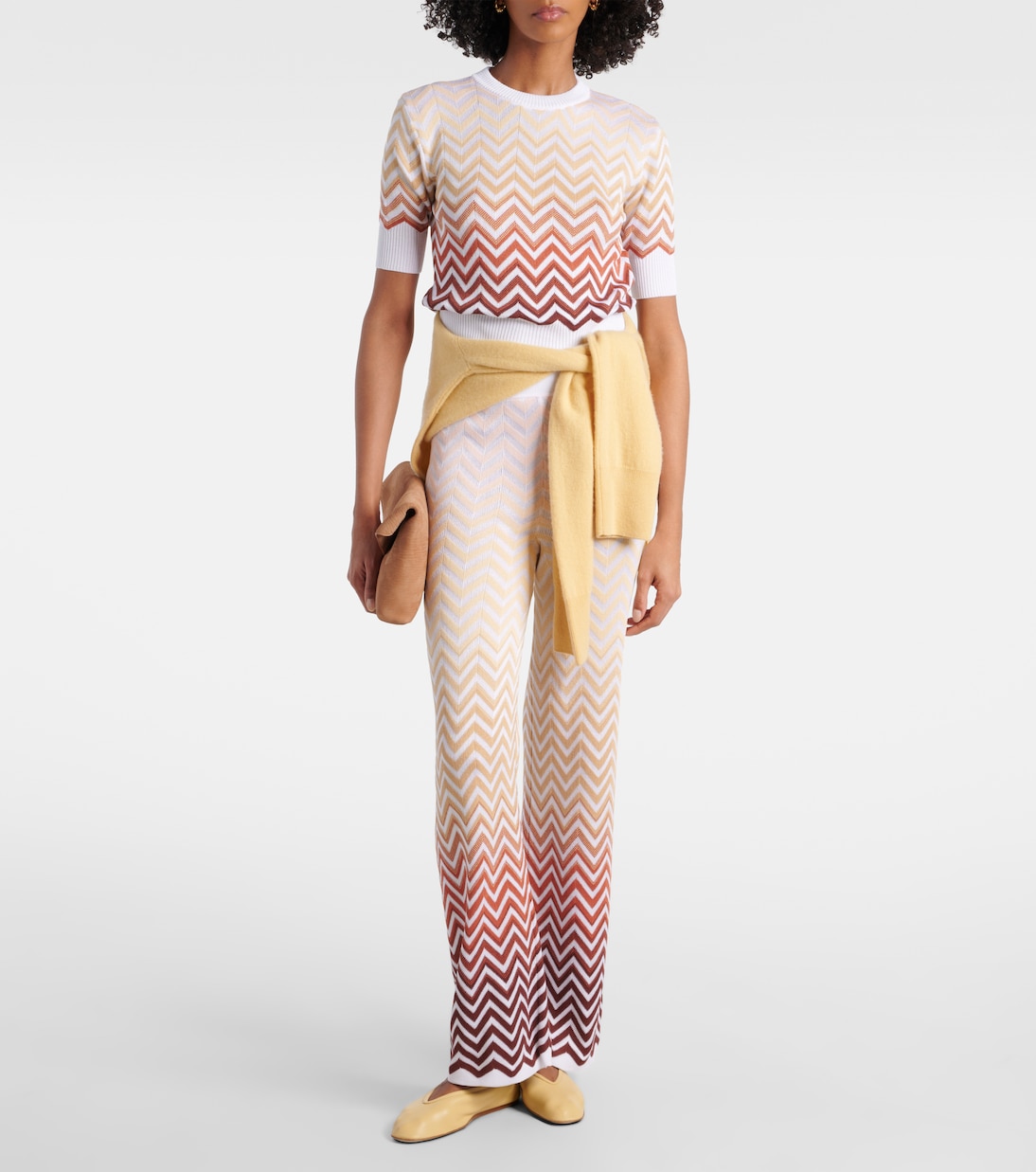 Zigzag knitted top | Missoni