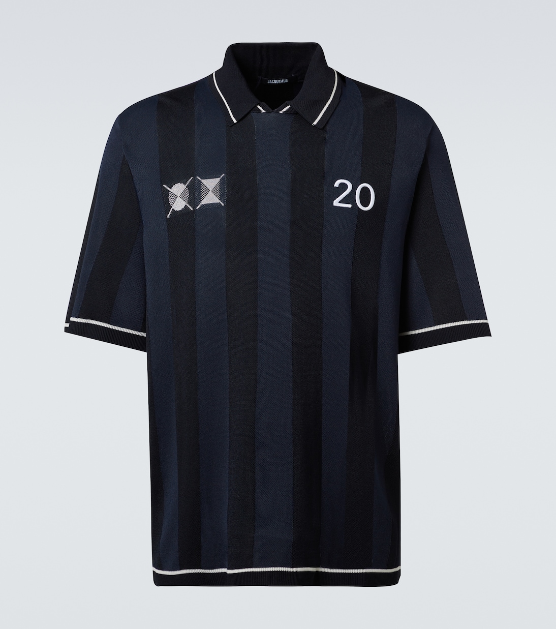 Polo Liga in jacquard a righe | Jacquemus