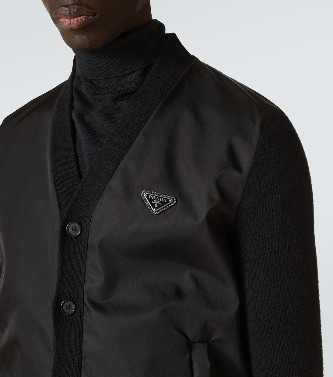 Wool and cashmere cardigan | Prada