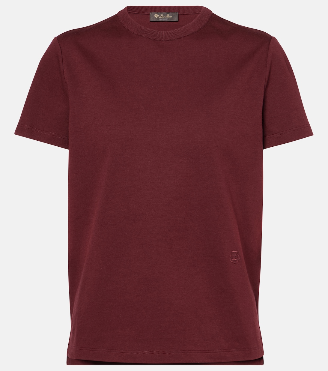 T-shirt in jersey di cotone | Loro Piana
