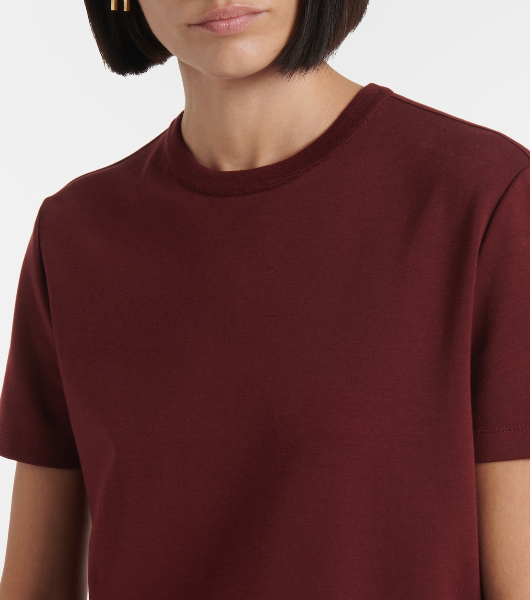 T-shirt in jersey di cotone | Loro Piana