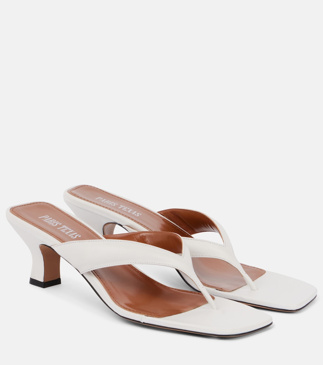 Mules Portofino 55 en cuir | Paris Texas