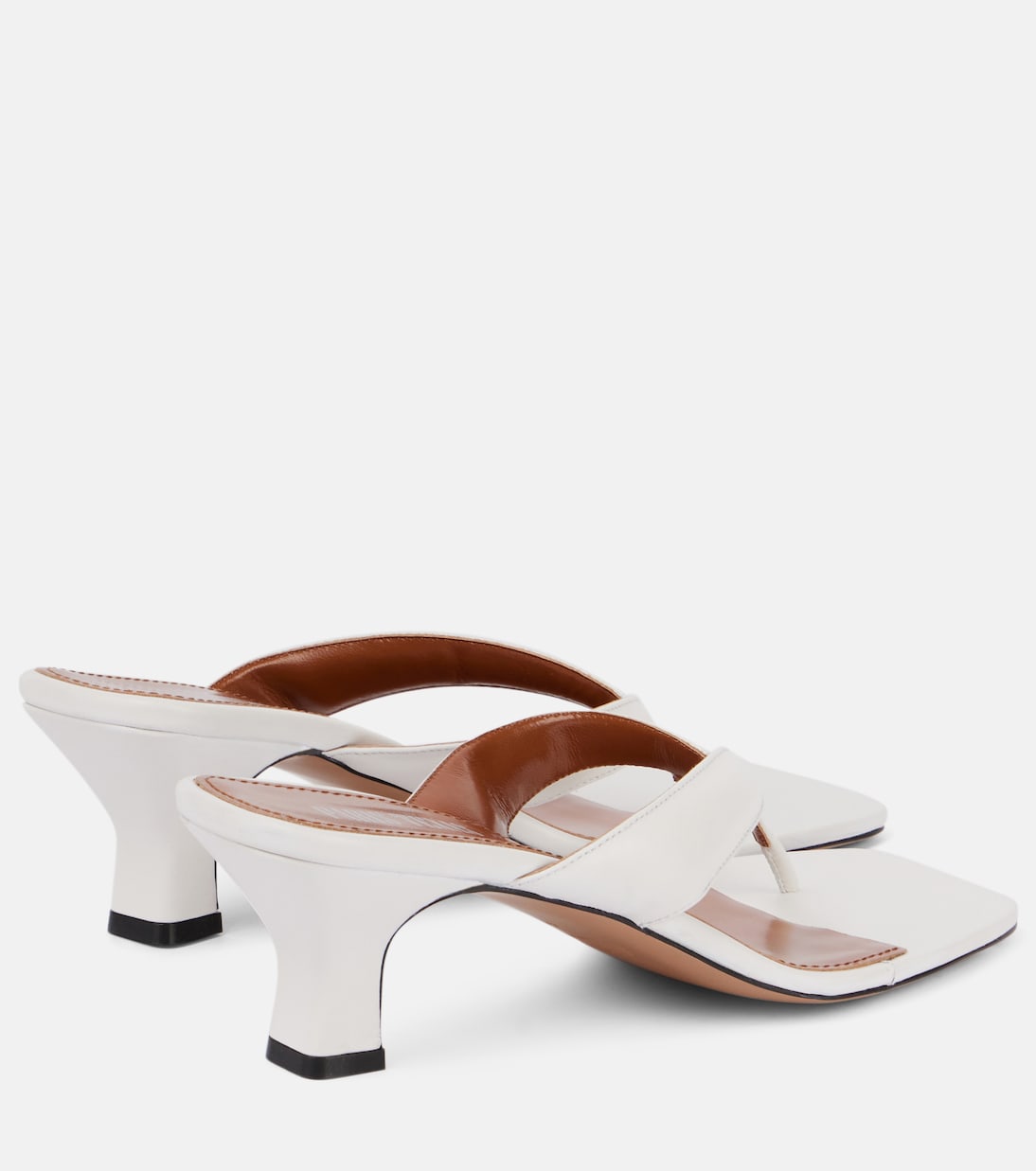 Mules Portofino 55 en cuir | Paris Texas