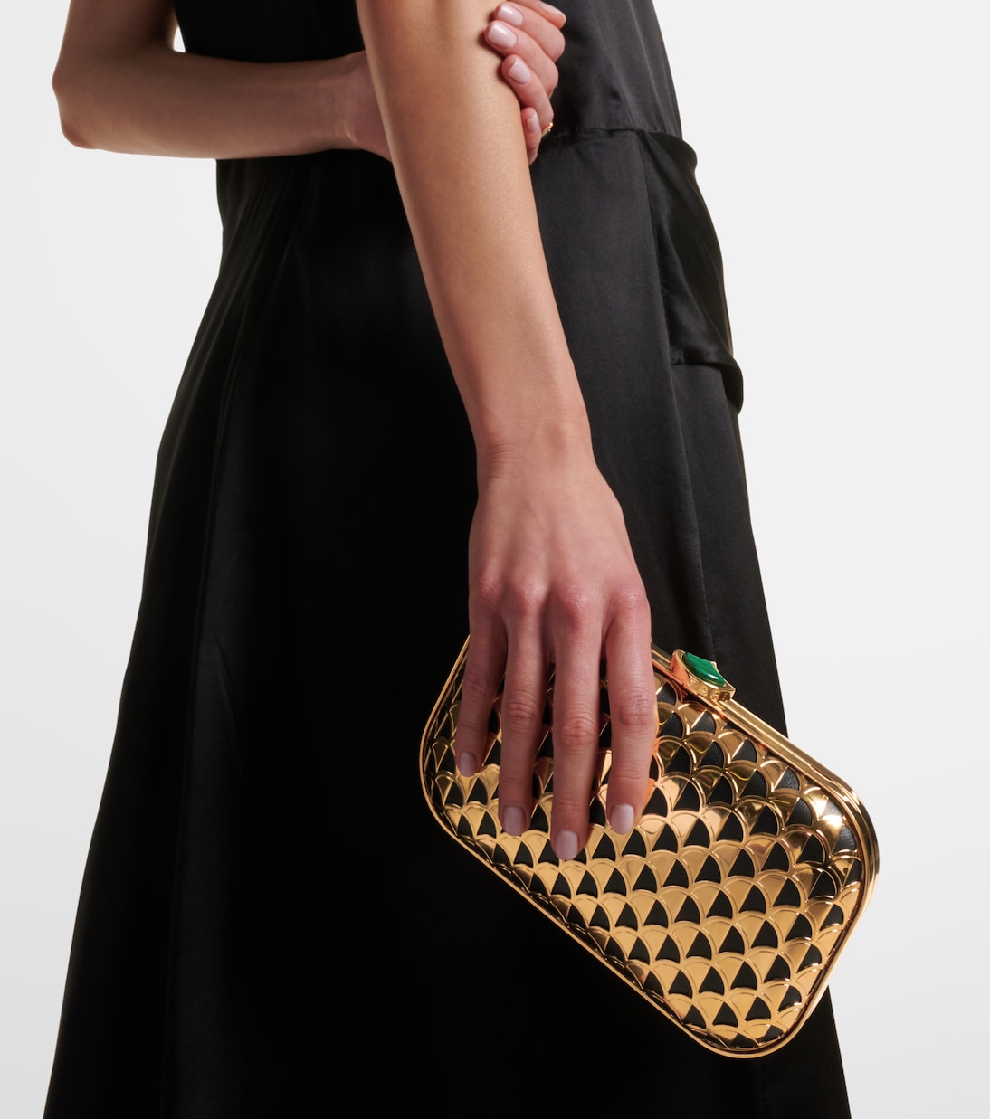 Pochette Calla en cuir | Bvlgari