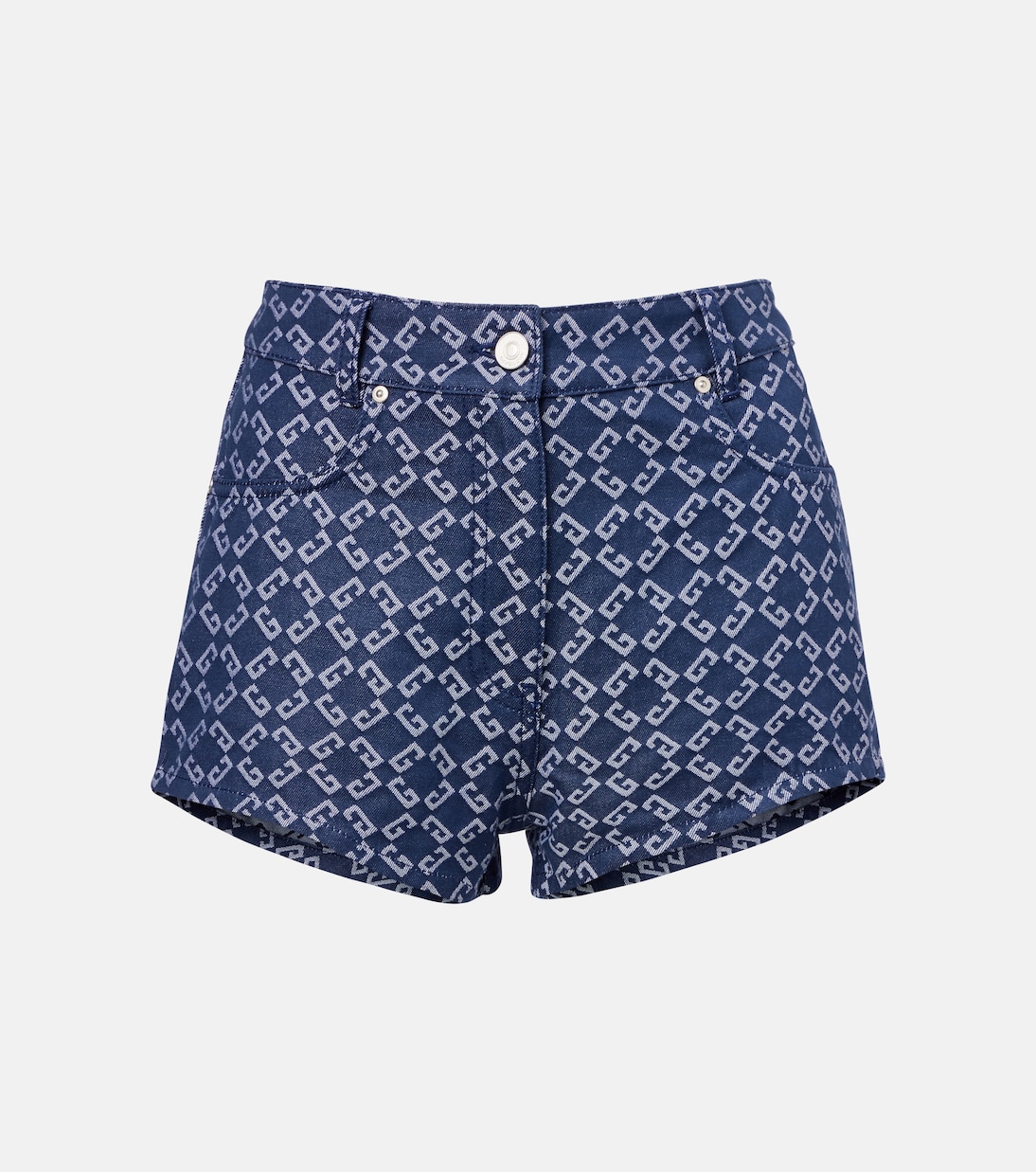 Short 4G Monogram 72 en jean | Givenchy