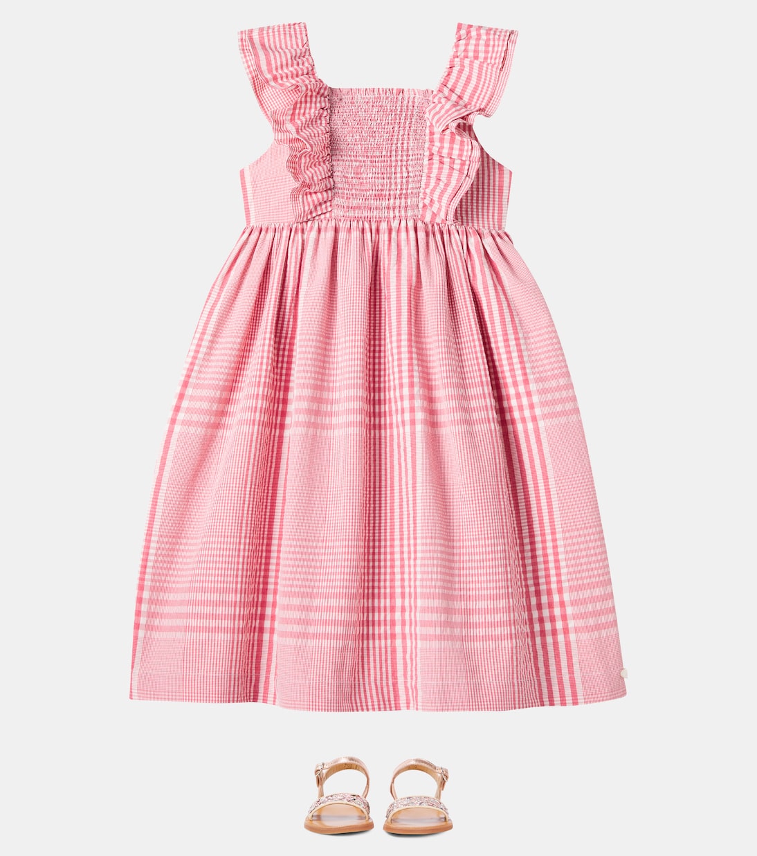 Kleid aus einem Baumwollgemisch | Tartine et Chocolat