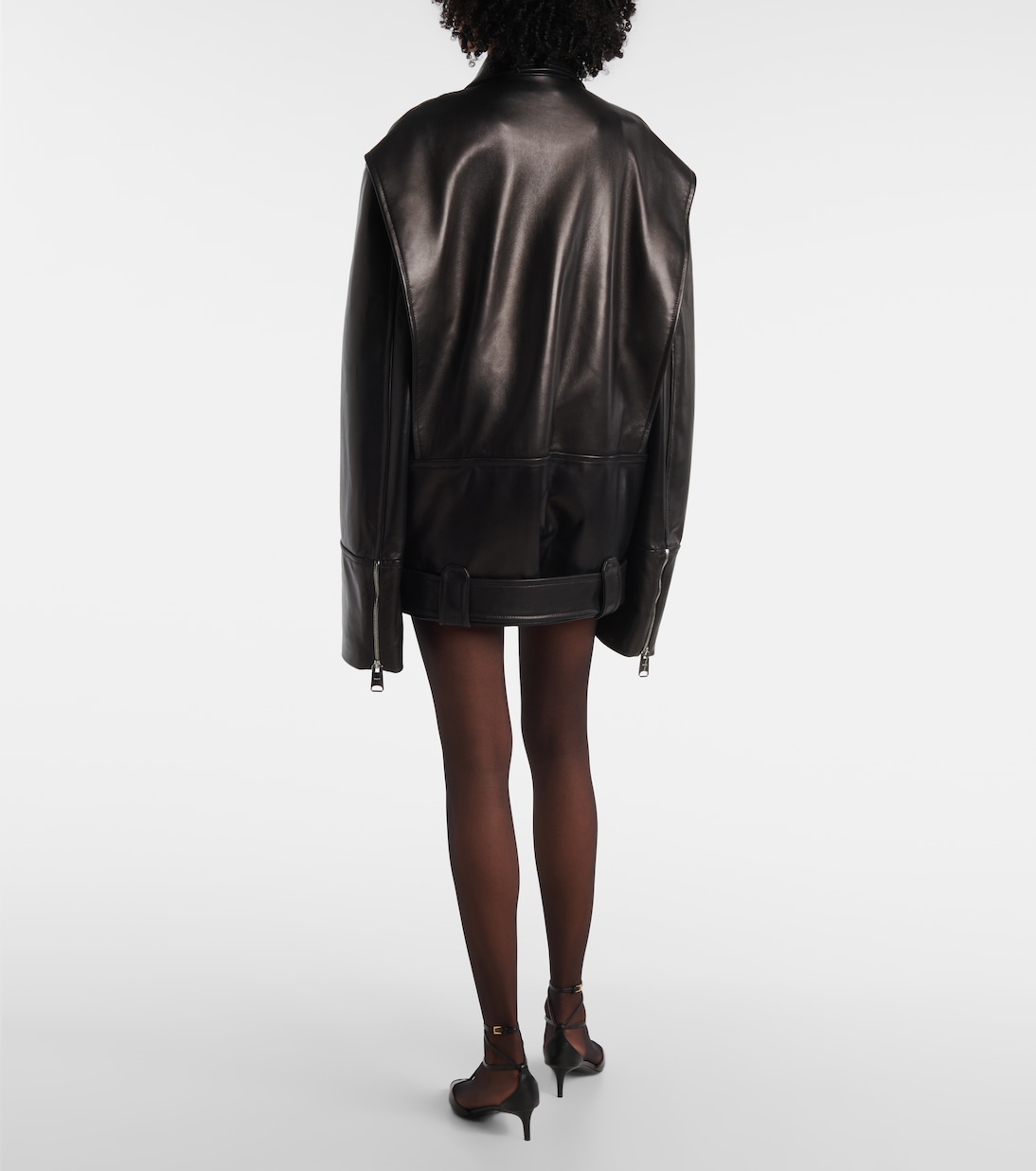 Veste Hansel en cuir | Khaite