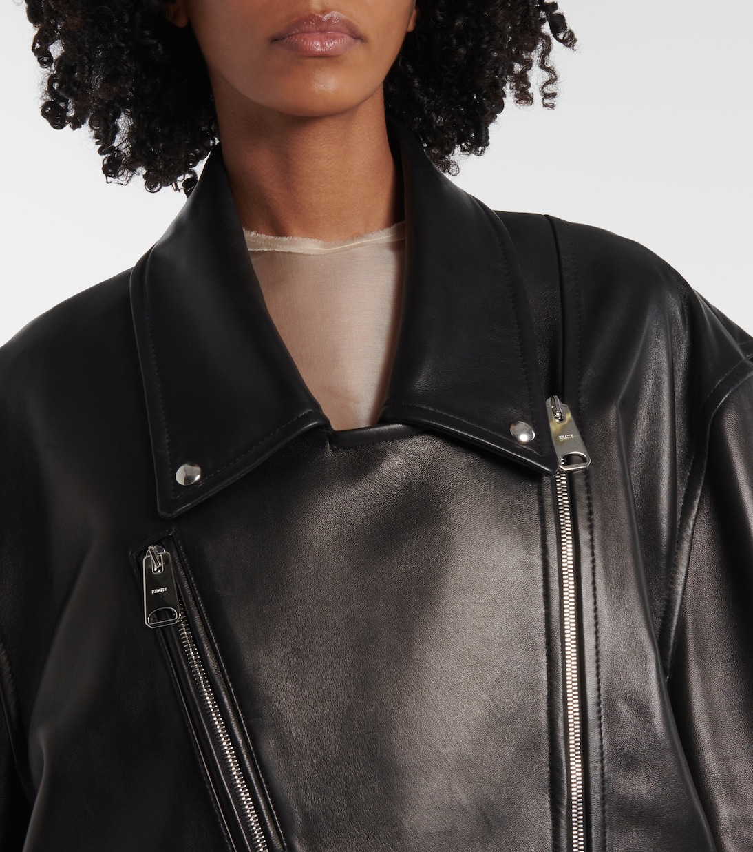 Veste Hansel en cuir | Khaite