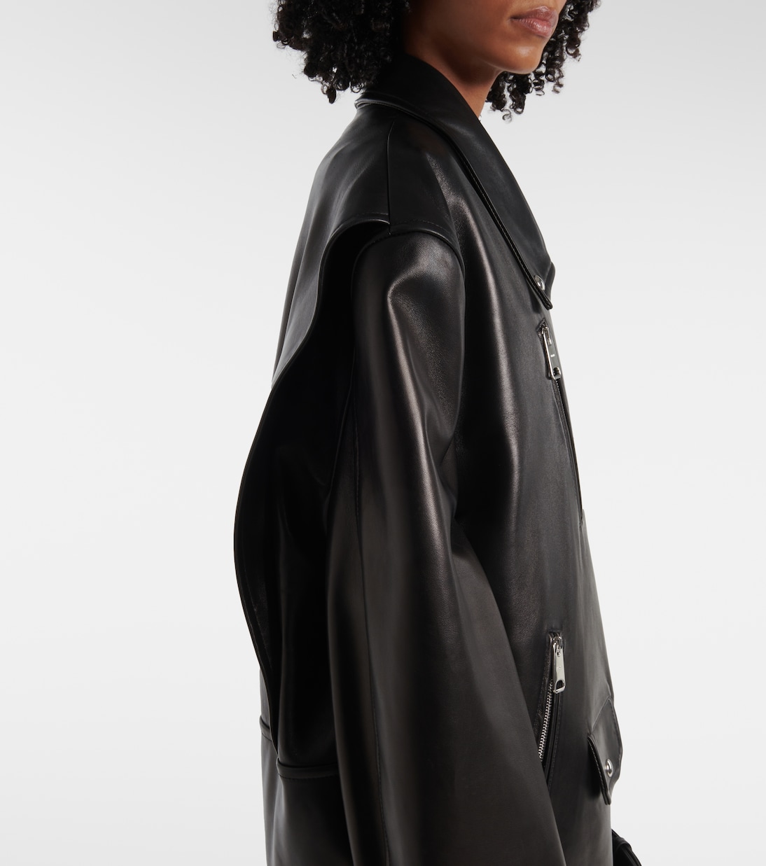 Veste Hansel en cuir | Khaite