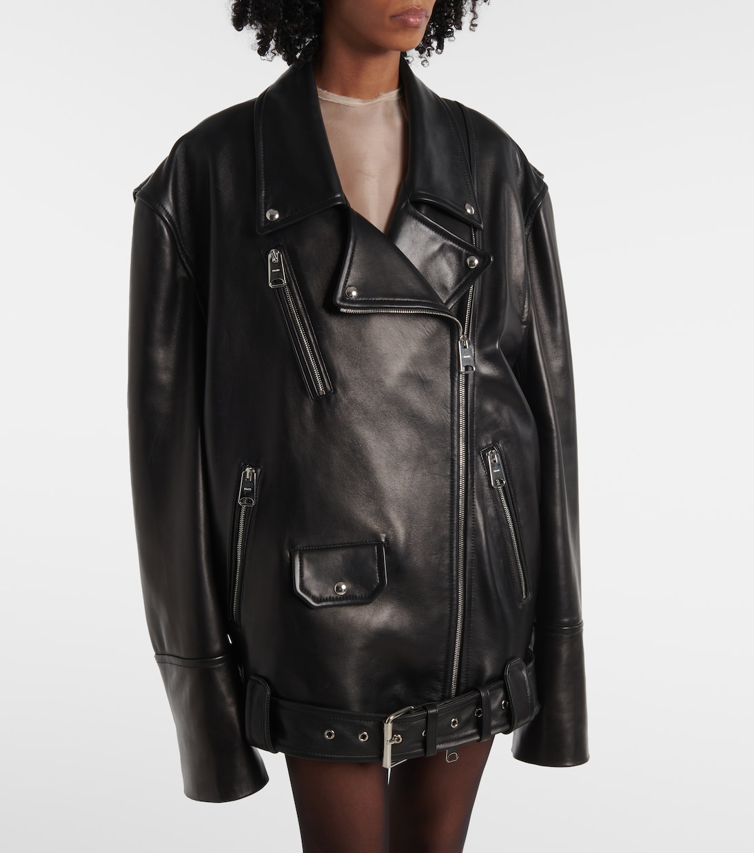 Veste Hansel en cuir | Khaite