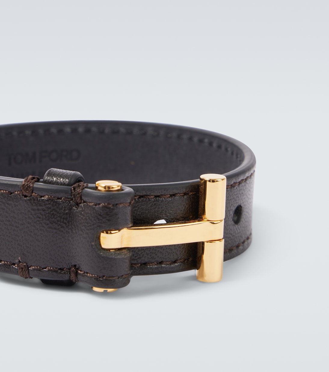 Armband T aus Leder | Tom Ford