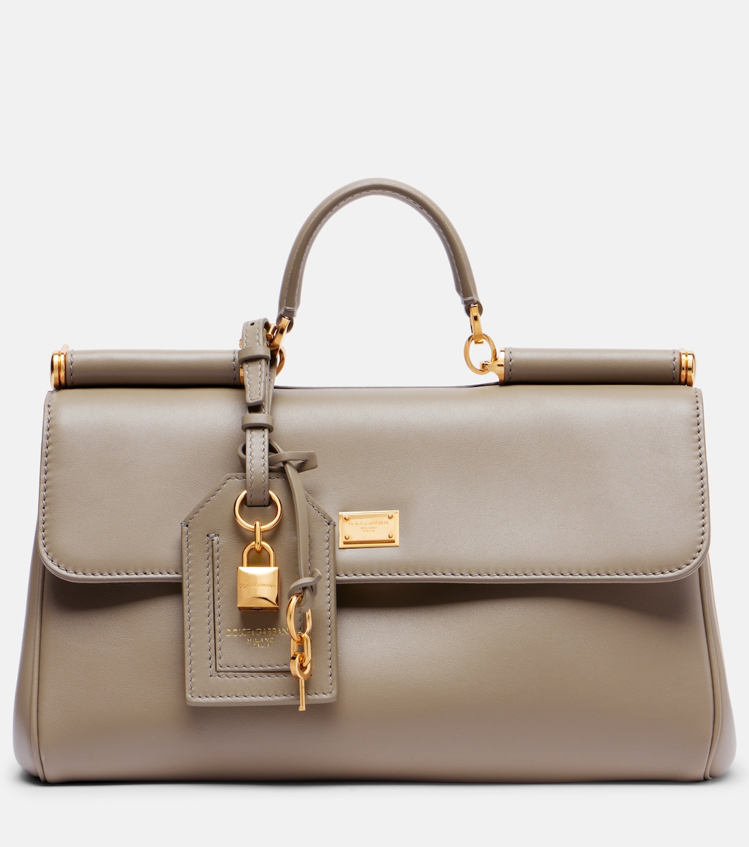 Tote Sicily Small aus Leder | Dolce&Gabbana