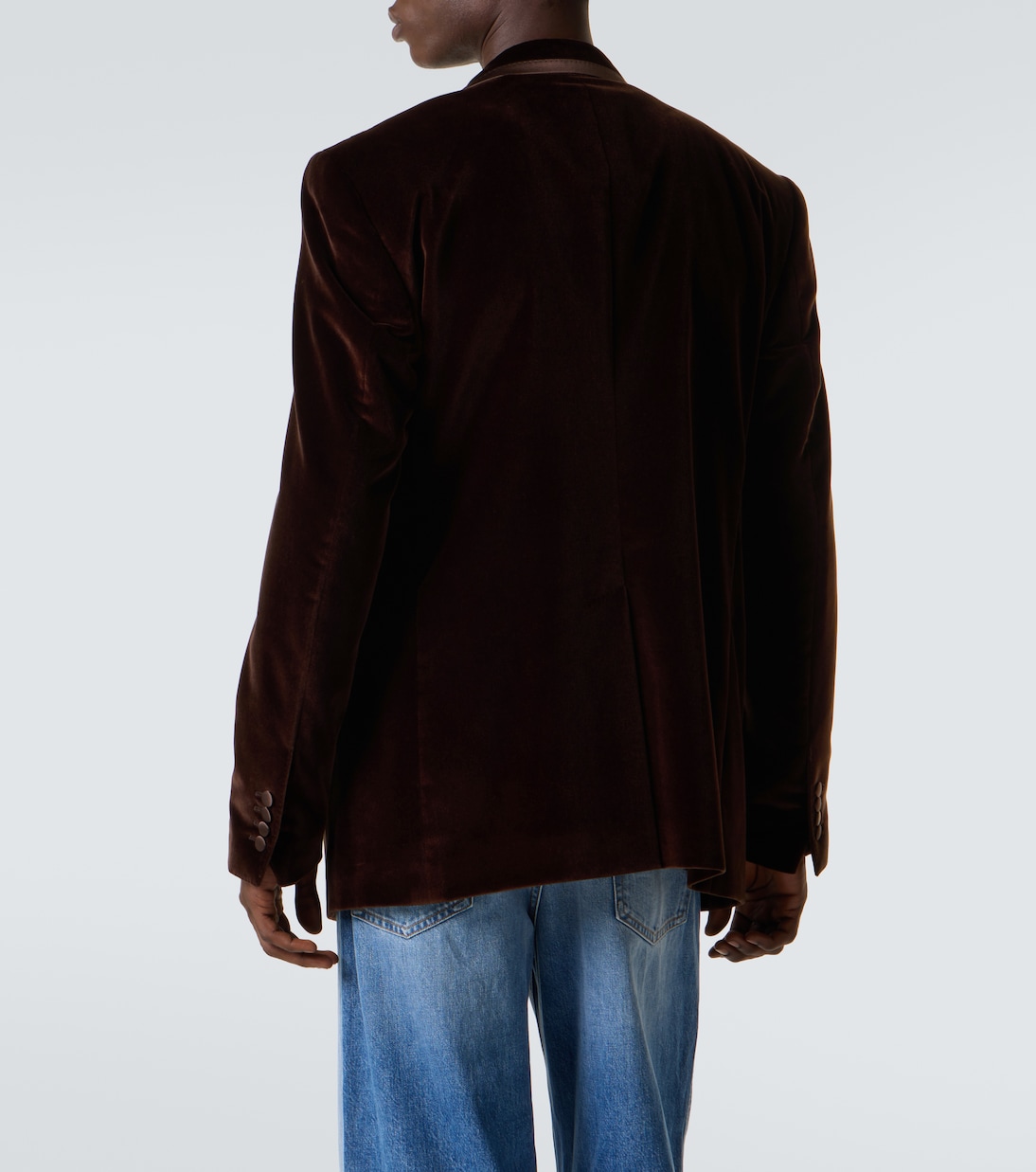 Cotton and silk velvet blazer | Dolce&Gabbana