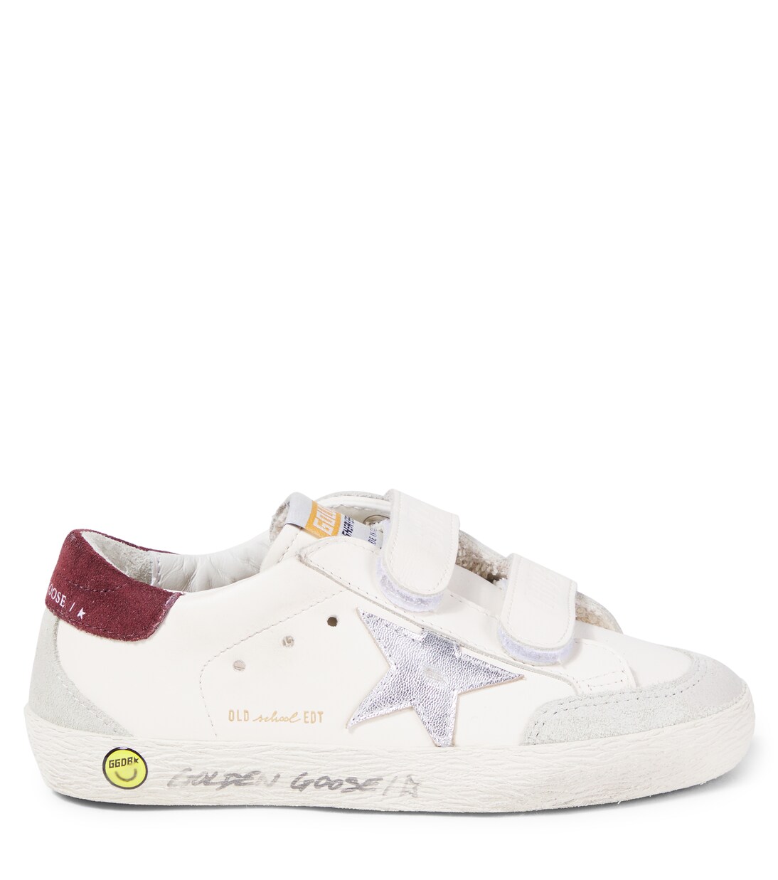 Old School leather sneakers | Golden Goose Kids