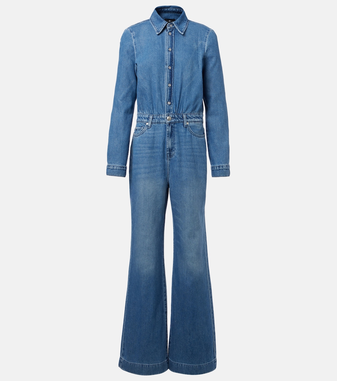 Denim jumpsuit | 7 For All Mankind