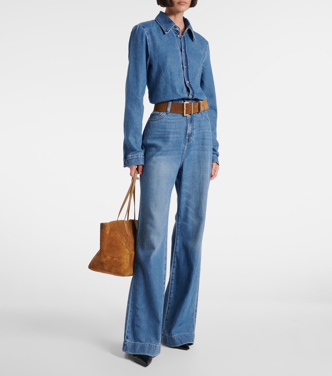 Denim jumpsuit | 7 For All Mankind